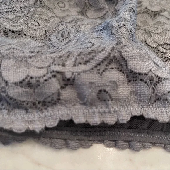 Free People Intimately grey lace Gallon racerback - Picture 14 of 14